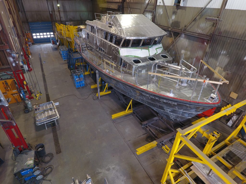 Construction navale CNF Chantier Naval Forillon